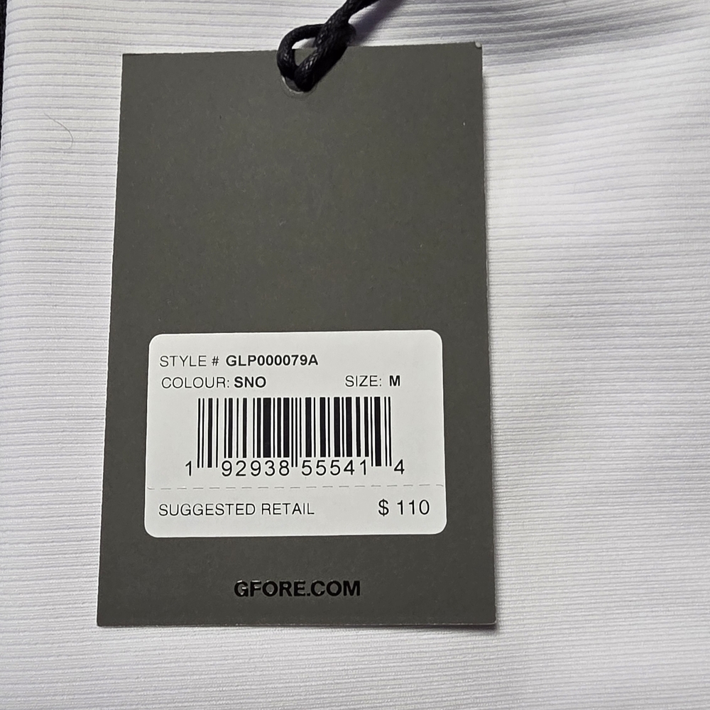 G/FORE White Polo — Bold Graphic Pack - Picture 8 of 14